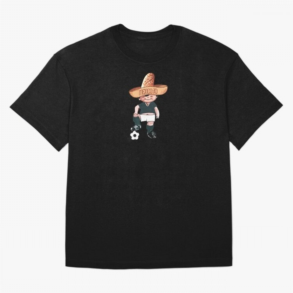 Classic Soccer Retro Mexico 1970 Oversized T-Shirt Carry the Dream of FIFA World Cup 2026 Group Stage Spirit, with Germany, Neymar, Championship Spirit, Famous Goals, Roaring Crowds and International Football Unity; Ideal for Football Dads,