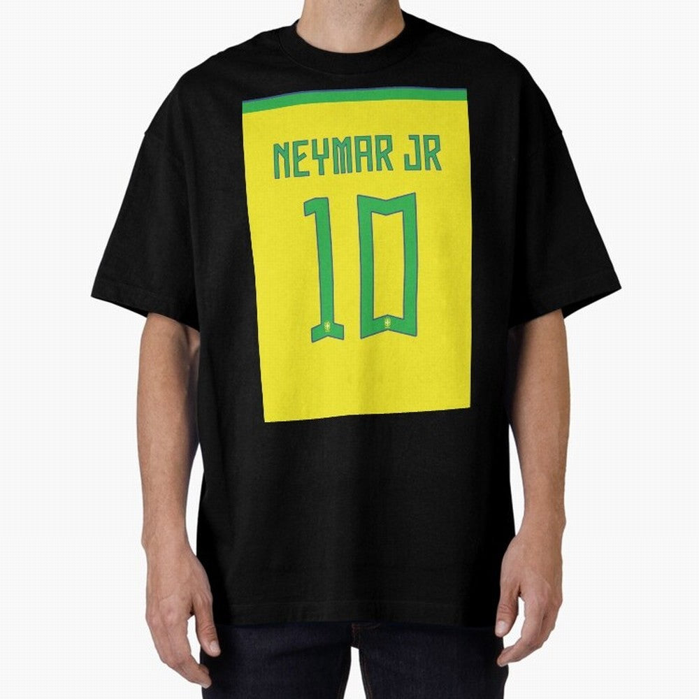 Neymar 10 Brazil 2022 World Cup Jersey Classic T-Shirt Show Fan Pride Across the FIFA World Cup 2026 Journey through Cristiano Ronaldo Highlights, Spain Pride, Retro Football Energy, Iconic Rivalries, Trophy Chase Drama and Stadium Atmosphere;
