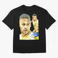 Neymar Futbol Oversized T-Shirt Bring Global Tournament Vibes to Match Day Hype around FIFA World Cup 2026, Neymar, Argentina, France and Brazil, Champion Mindset, Group Stage Buzz, Knockout Tension and Passionate Fan Culture; Made for Collectors