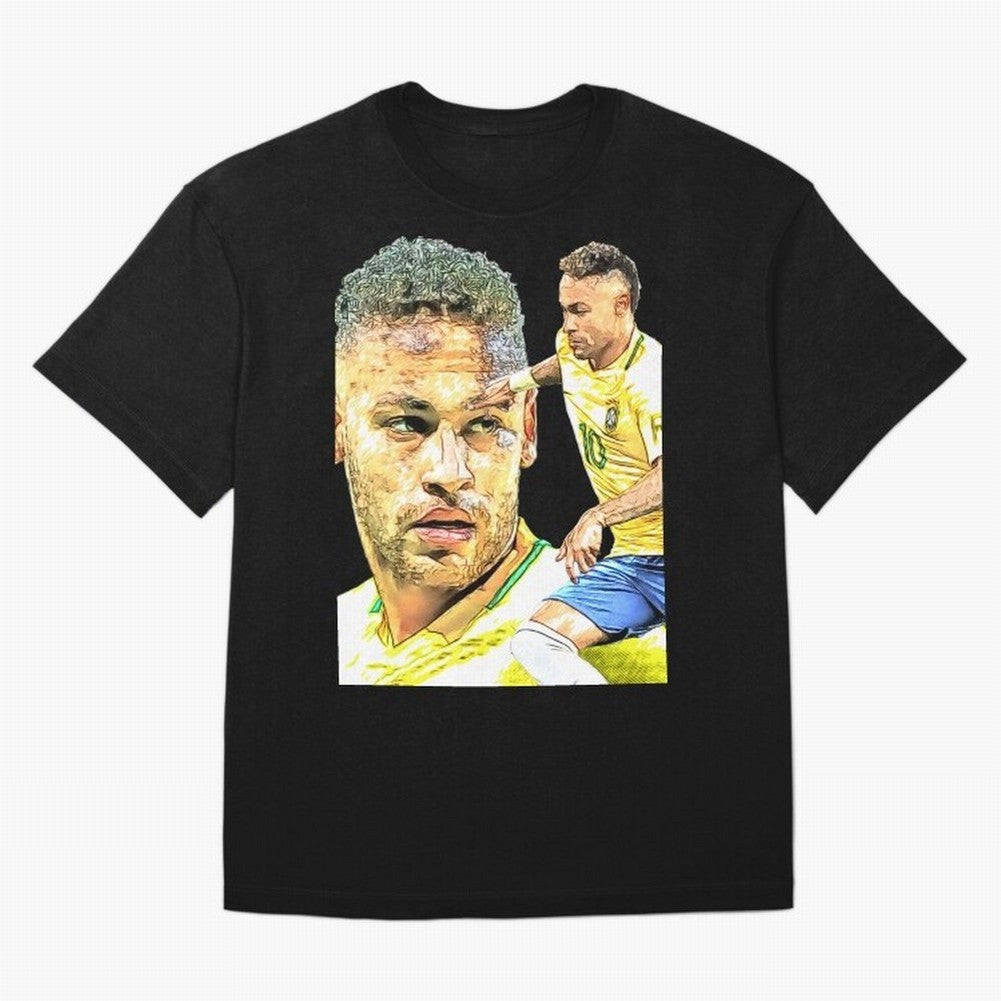 Neymar Futbol Oversized T-Shirt Bring Global Tournament Vibes to Match Day Hype around FIFA World Cup 2026, Neymar, Argentina, France and Brazil, Champion Mindset, Group Stage Buzz, Knockout Tension and Passionate Fan Culture; Made for Collectors