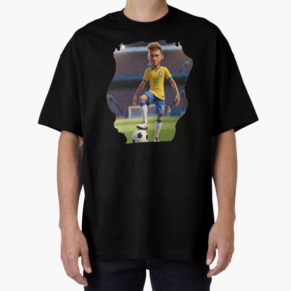 Football 3D Classic T-Shirt Bring Home FIFA World Cup 2026 Group Stage for Fans of Neymar, Haaland and Cristiano Ronaldo and Argentina and Brazil, Bringing Global Supporter Spirit, Legendary Goals, National Colors and Tournament Celebration;