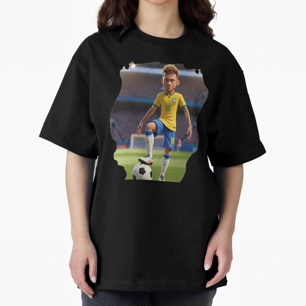 Football 3D Classic T-Shirt Bring Home FIFA World Cup 2026 Group Stage for Fans of Neymar, Haaland and Cristiano Ronaldo and Argentina and Brazil, Bringing Global Supporter Spirit, Legendary Goals, National Colors and Tournament Celebration;