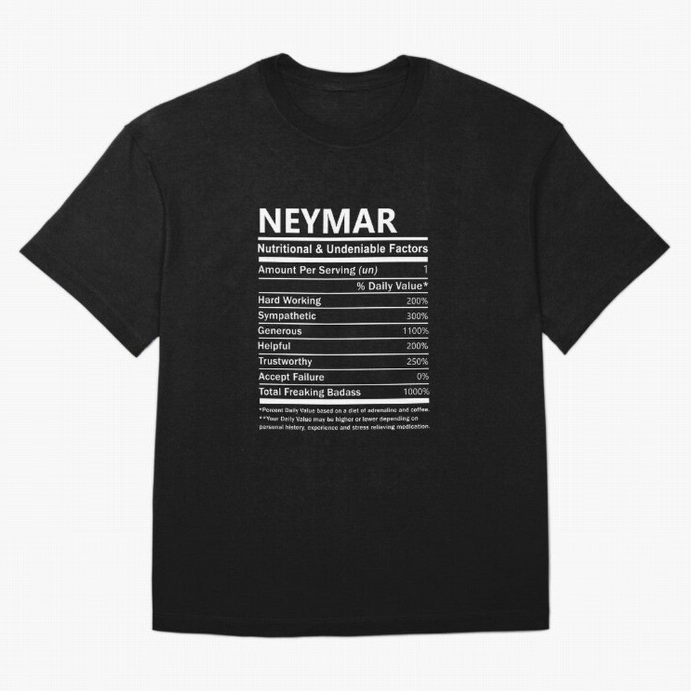 Neymar Name T Shirt - Neymar Nutritional And Undeniable Factors Gift Item Tee Essential T-Shirt Back Your Heroes with Match Day Hype around FIFA World Cup 2026 Group Stage, CR7 and Messi, England and Germany, Tournament Hype, Historic Matchups,