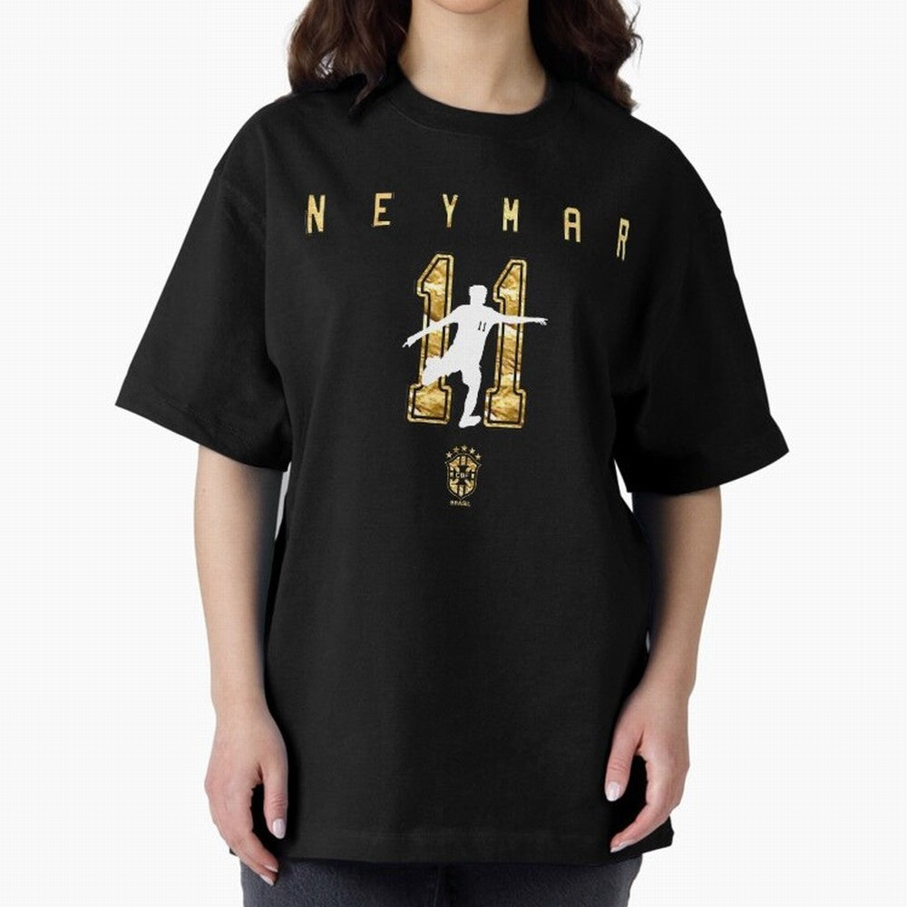 Neymar Gold Design Classic T-Shirt Celebrate Soccer Greatness during FIFA World Cup 2026 Group Stage Spirit, with Spain, Messi, Tournament Hype, Historic Matchups, Family Viewing Parties and Global Sports Pride; Made for Die Hard Supporters, Soccer
