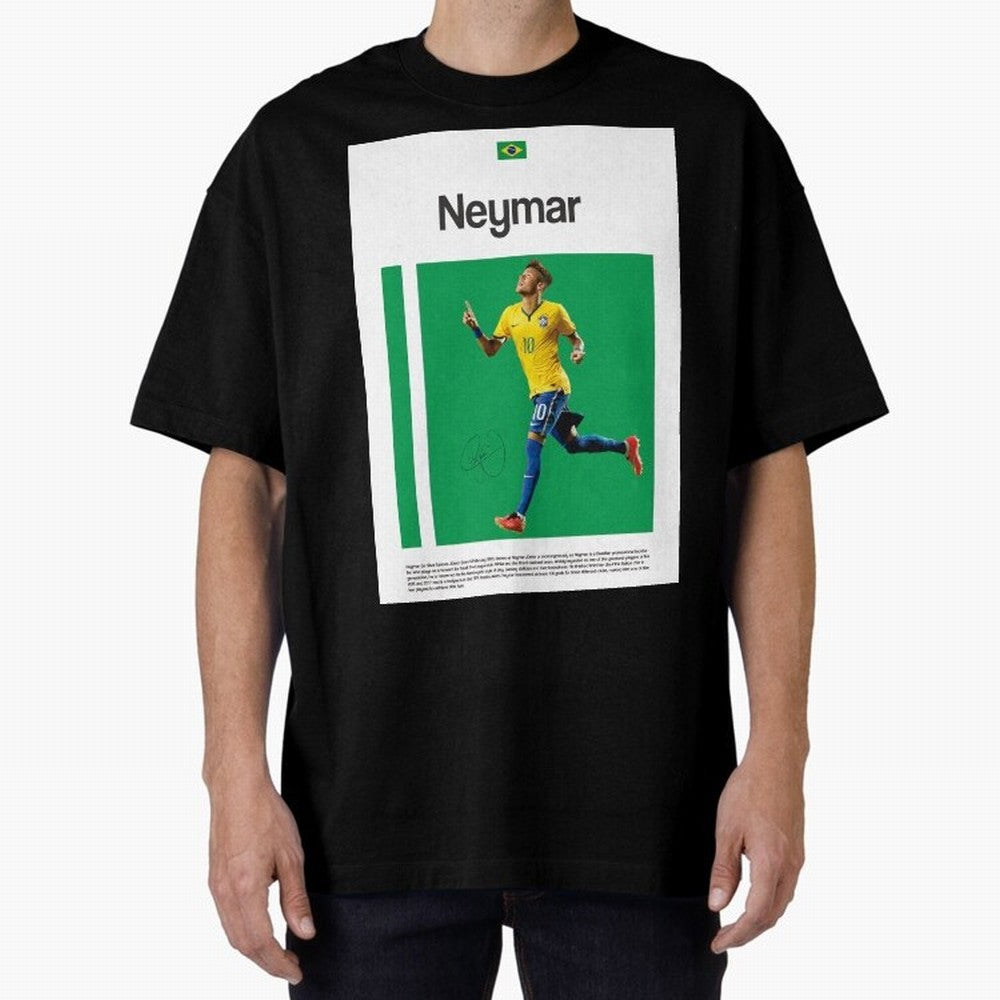 Neymar poster Classic T-Shirt Enjoy the Biggest Football Party of FIFA World Cup 2026 Highlighting Mbappe, Brazil Energy, Goal Celebration Energy, Supporter Heritage, Football Icons and Worldwide Tournament Joy; Ideal for Football Dads, Football
