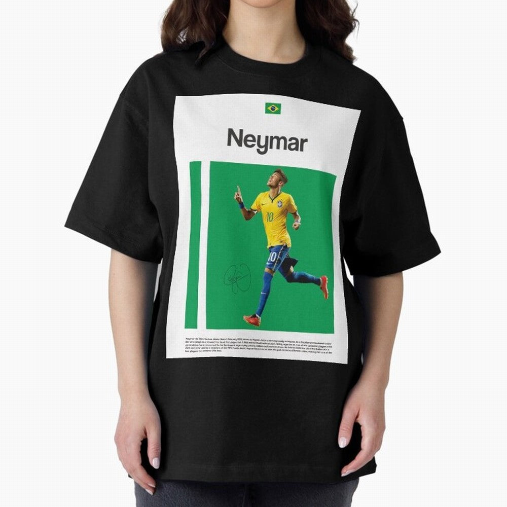 Neymar poster Classic T-Shirt Enjoy the Biggest Football Party of FIFA World Cup 2026 Highlighting Mbappe, Brazil Energy, Goal Celebration Energy, Supporter Heritage, Football Icons and Worldwide Tournament Joy; Ideal for Football Dads, Football