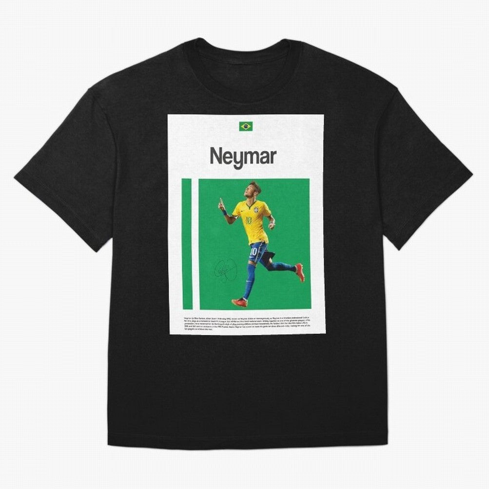 Neymar poster Classic T-Shirt Enjoy the Biggest Football Party of FIFA World Cup 2026 Highlighting Mbappe, Brazil Energy, Goal Celebration Energy, Supporter Heritage, Football Icons and Worldwide Tournament Joy; Ideal for Football Dads, Football
