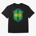 BRAS?O BRASIL 22 Oversized T-Shirt Join Supporters Worldwide for the FIFA World Cup 2026 Journey through Cristiano Ronaldo Highlights, Germany Pride, Retro Football Energy, Iconic Rivalries, Trophy Chase Drama and Stadium Atmosphere; Perfect for