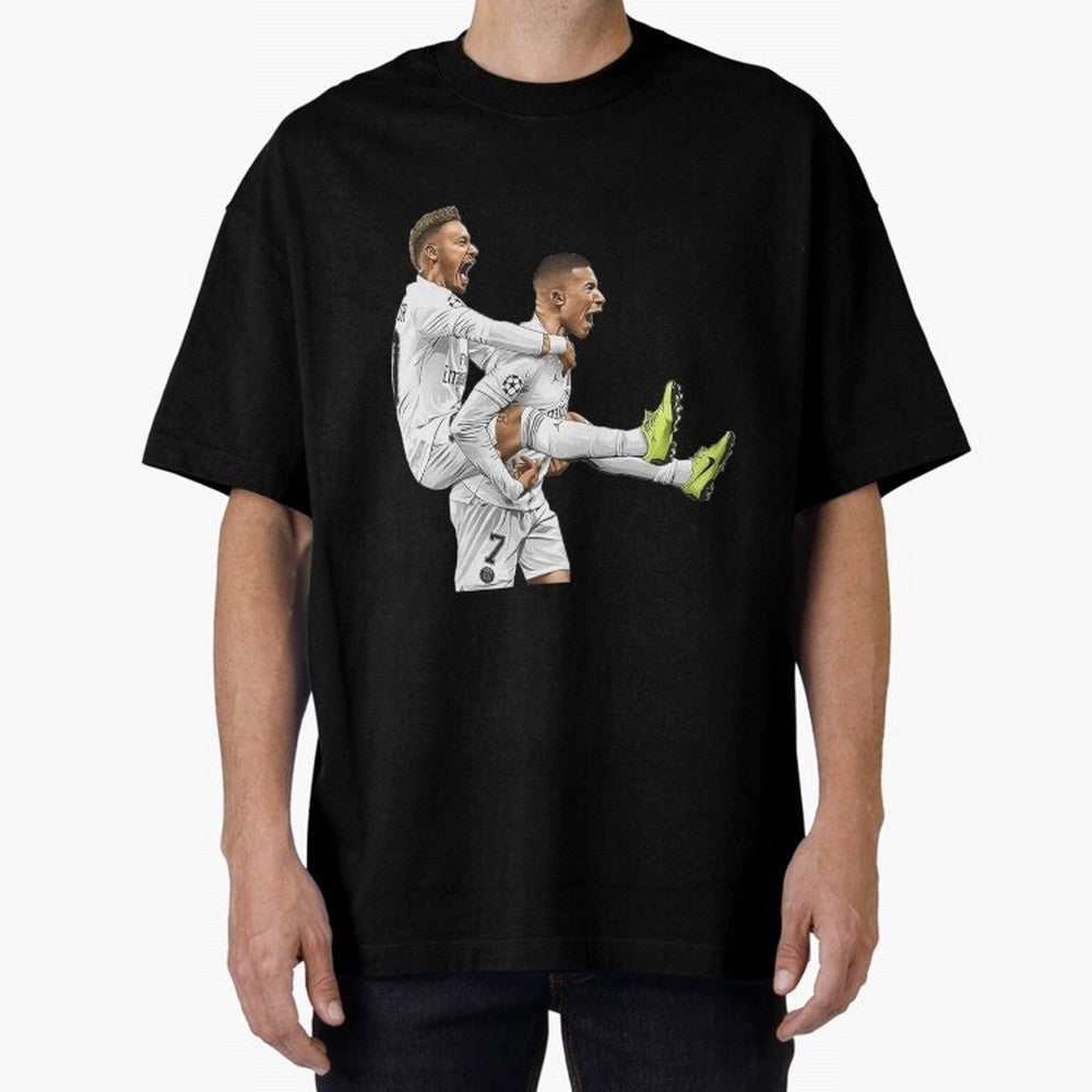 Illustration Neymar Classic T-Shirt Share the Excitement of FIFA World Cup 2026 USA Canada Mexico Spirit, Featuring England, Neymar, Haaland and Cristiano Ronaldo, Soccer Culture, Superstar Moments, National Team Dreams and Competitive Fire; Ideal