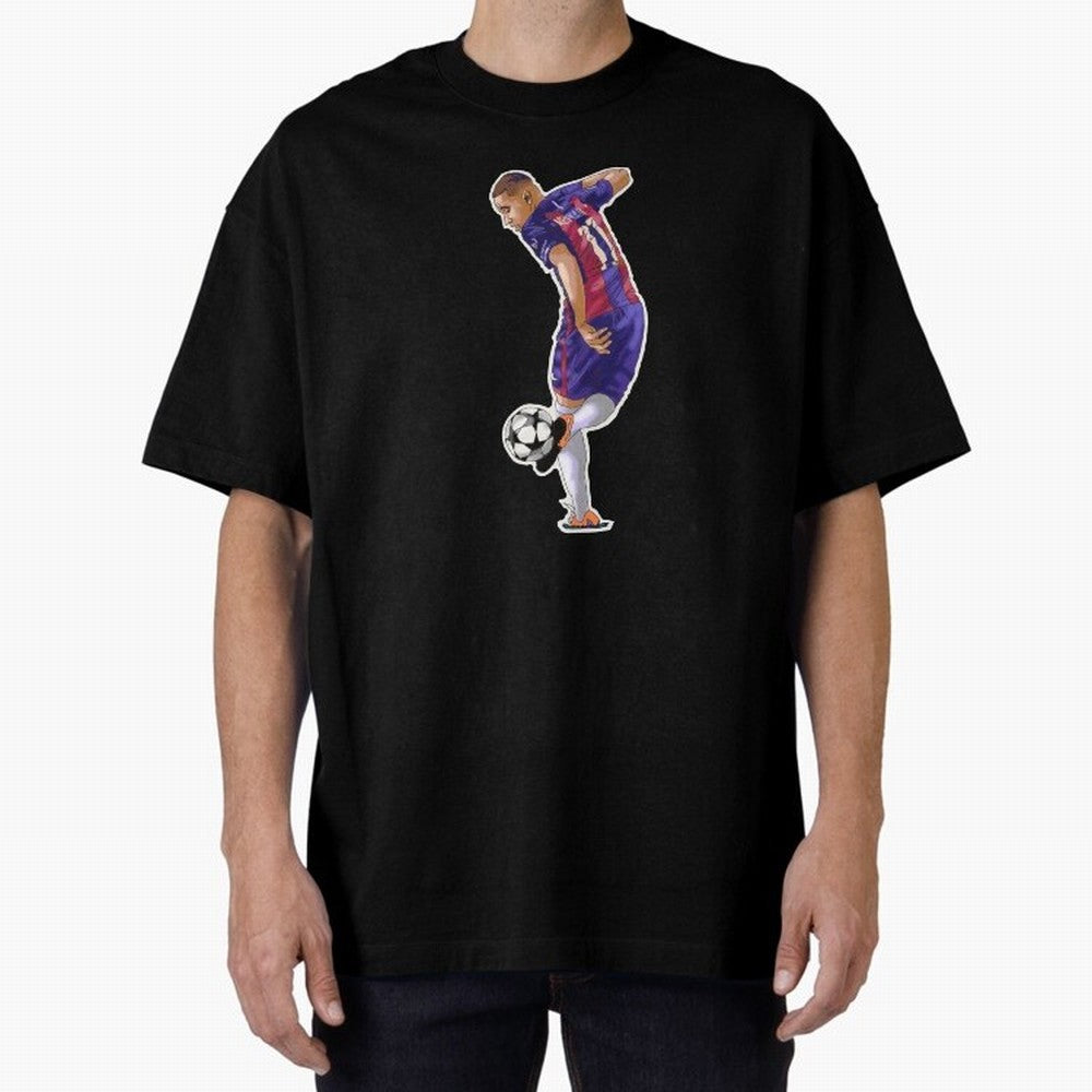 Neymar Artwork Classic T-Shirt Keep the Legacy of Global Football Passion for FIFA World Cup 2026 USA Canada Mexico, Featuring Messi, Neymar and Mbappe, England, France and Netherlands, Stadium Chants, National Pride, Trophy Dreams and