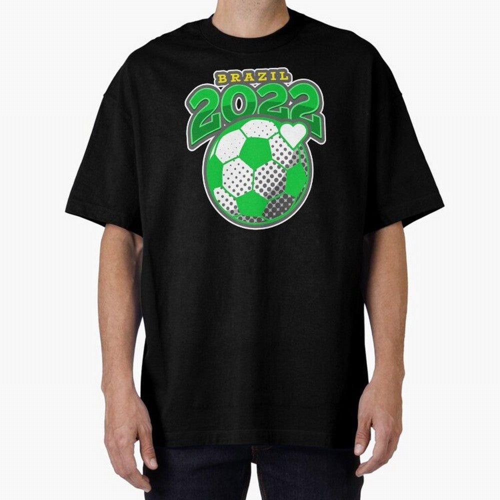 Brazil World Cup Design 2022 Classic T-Shirt Follow FIFA World Cup 2026 Group Stage for Fans of Mbappe and Argentina, Bringing Stadium Memories, Football Loyalty, International Chants and Championship Tradition; Great for Supporters Who Love