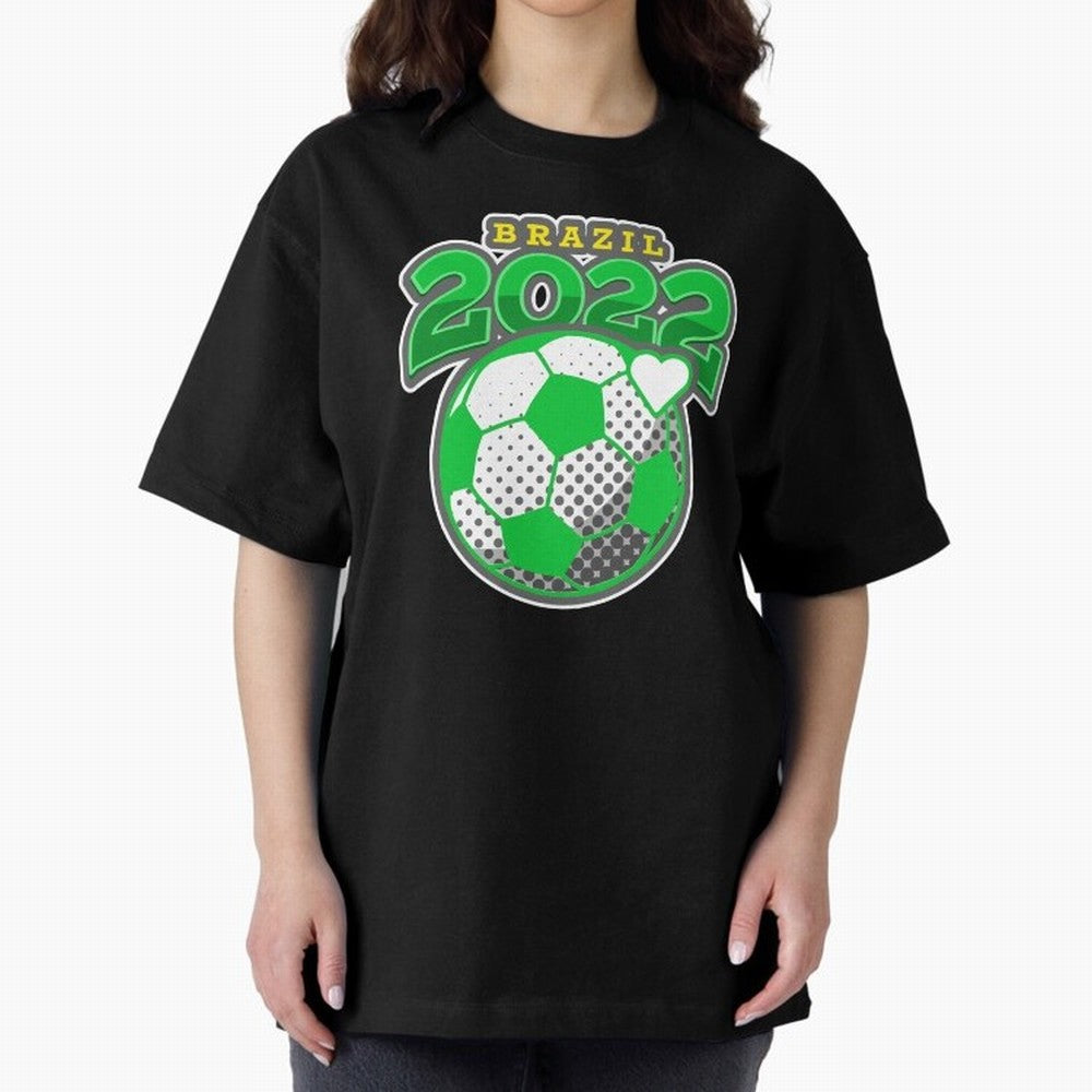 Brazil World Cup Design 2022 Classic T-Shirt Follow FIFA World Cup 2026 Group Stage for Fans of Mbappe and Argentina, Bringing Stadium Memories, Football Loyalty, International Chants and Championship Tradition; Great for Supporters Who Love