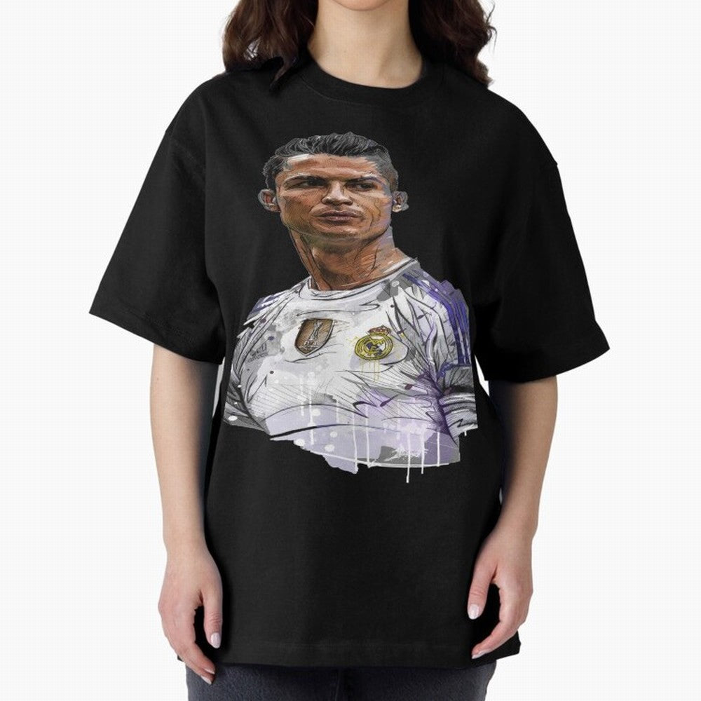 Cristiano Ronaldo Classic T-Shirt Follow Global Football Passion for FIFA World Cup 2026, Celebrating Haaland and Mbappe, Netherlands, Retro Football Energy, Iconic Rivalries, Trophy Chase Drama and Stadium Atmosphere; Great for Watch Parties,
