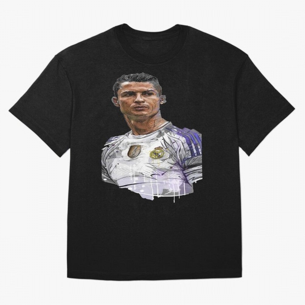 Cristiano Ronaldo Classic T-Shirt Follow Global Football Passion for FIFA World Cup 2026, Celebrating Haaland and Mbappe, Netherlands, Retro Football Energy, Iconic Rivalries, Trophy Chase Drama and Stadium Atmosphere; Great for Watch Parties,