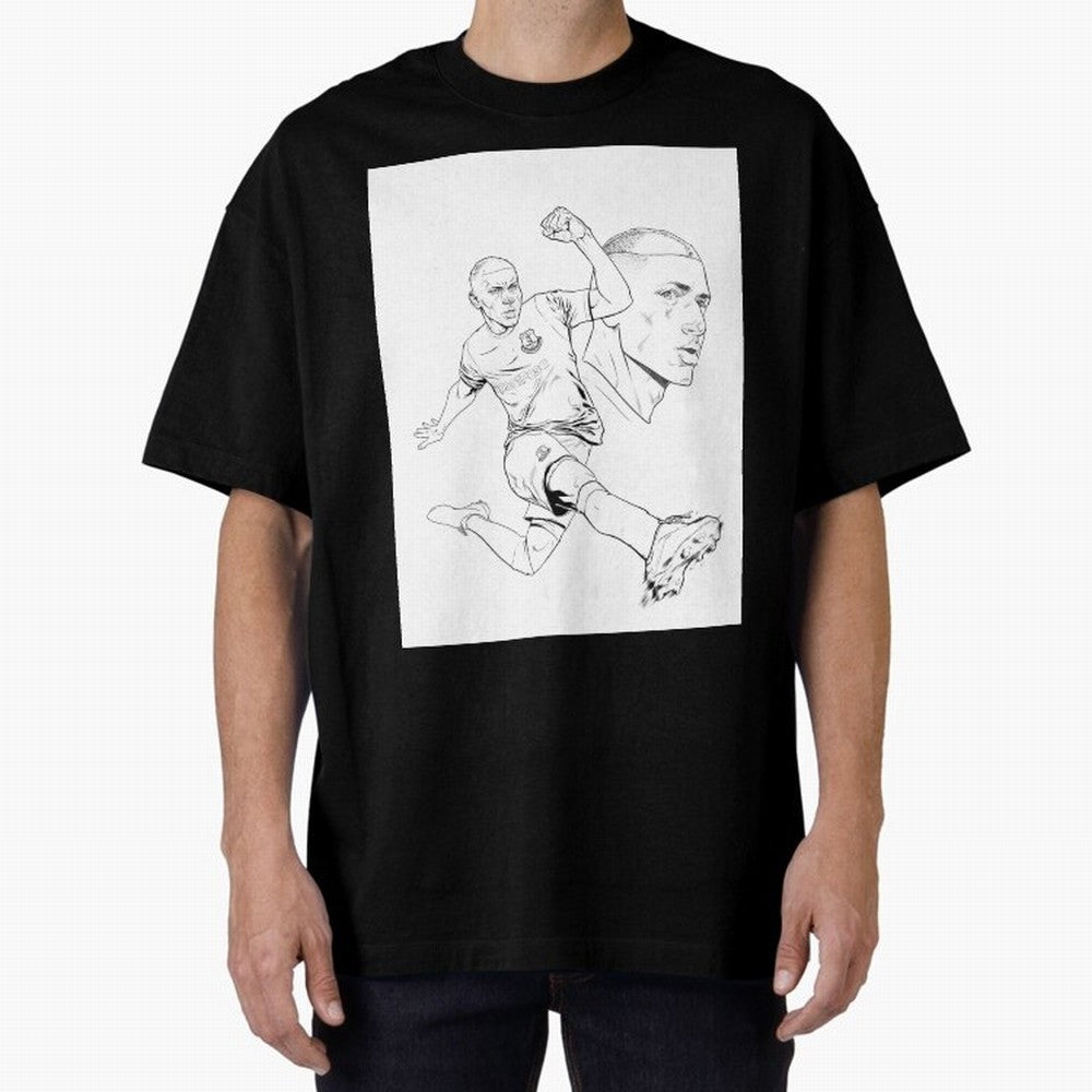 richarlison Oversized T-Shirt Turn Football Passion into the FIFA World Cup 2026 USA Canada Mexico Journey through Mbappe and Neymar Highlights, Brazil, Portugal and Argentina Pride, Classic Soccer Heritage, Championship Pressure, Fan Loyalty and