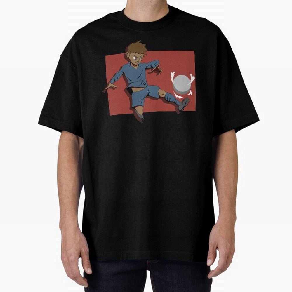 Footballer in action Oversized T-Shirt Enjoy the Biggest Football Party of Global Football Passion for FIFA World Cup 2026, Featuring Mbappe and Neymar, Spain and Netherlands, Stadium Chants, National Pride, Trophy Dreams and Unforgettable Football