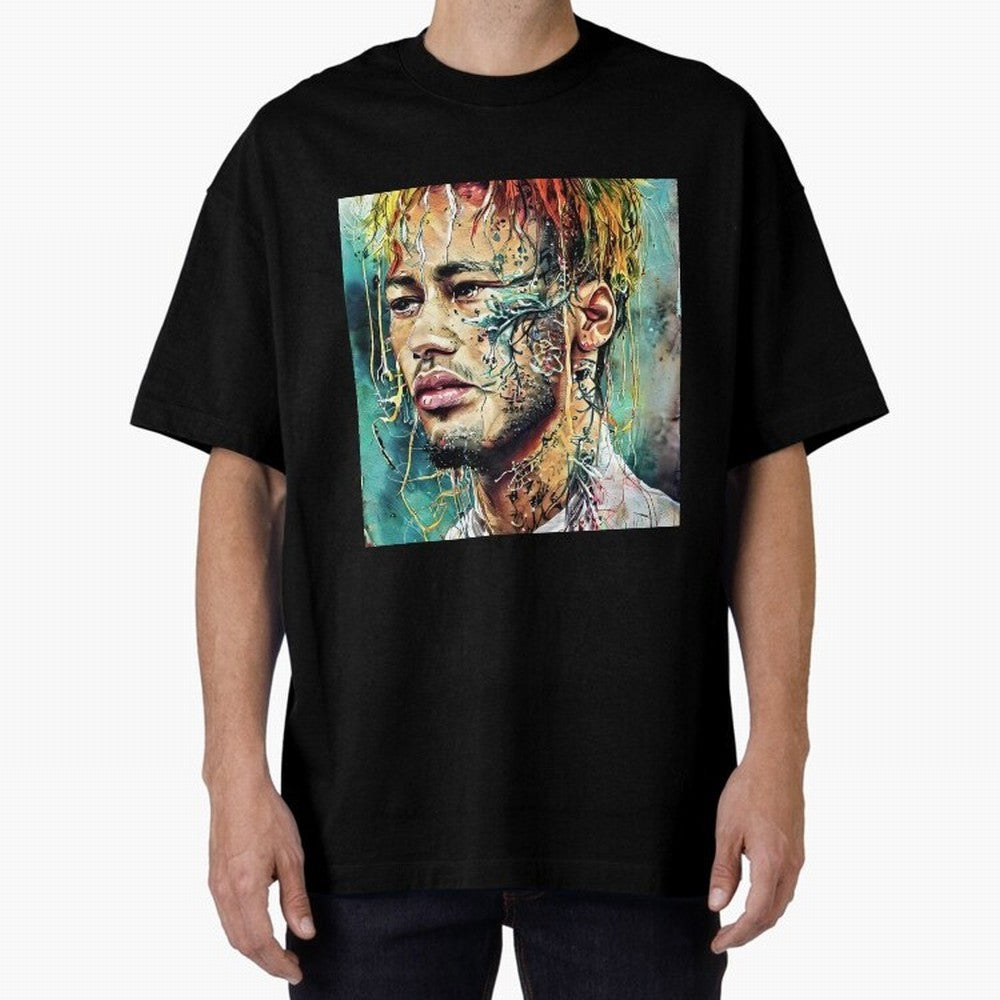 character of Neymar Classic T-Shirt Celebrate the Road through FIFA World Cup 2026 Group Stage Spirit, Connected to Argentina, France and Brazil, Cristiano Ronaldo, Haaland and CR7, Worldwide Fan Energy, Dramatic Goals, Stadium Lights and