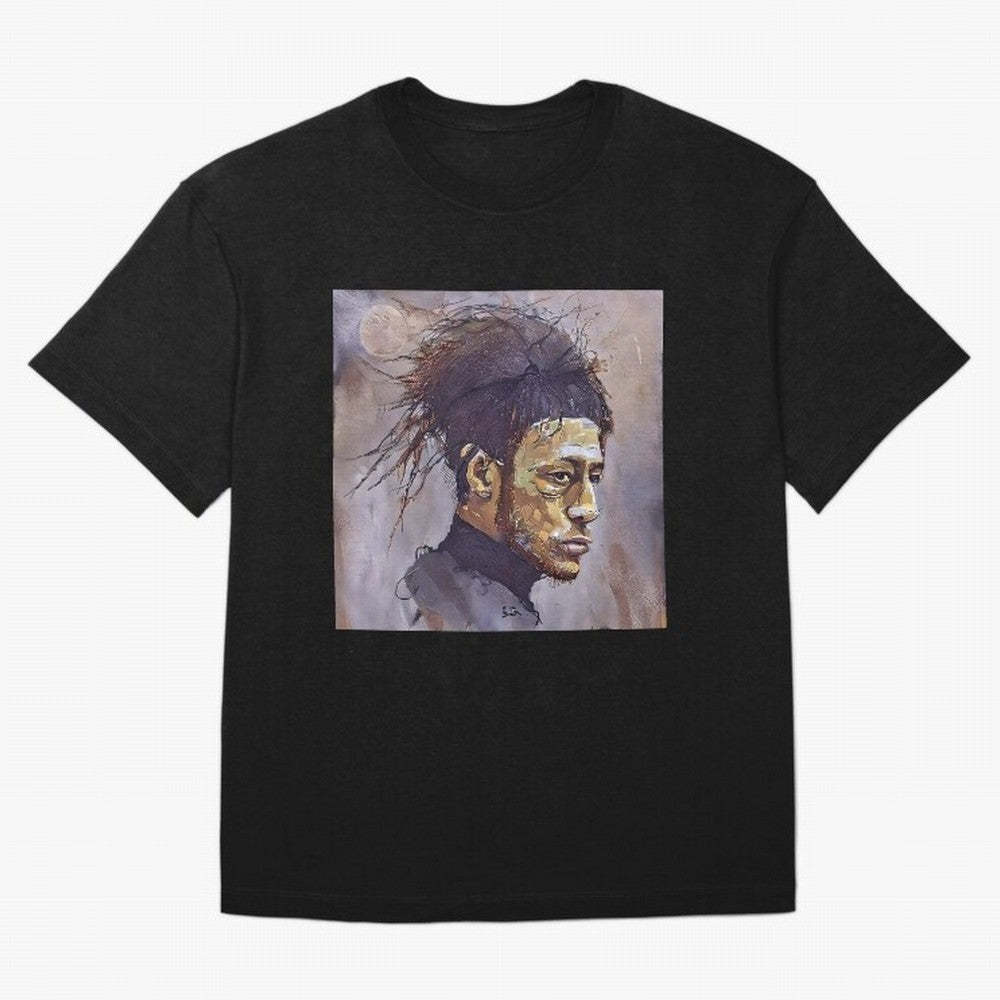 sketch of Neymar Oversized T-Shirt Make the Season About FIFA World Cup 2026 USA Canada Mexico Capturing CR7, France Energy, Football Festival Excitement, Trophy Ambitions, Country Rivalries and Star Player Buzz; Great for Supporters Who Love