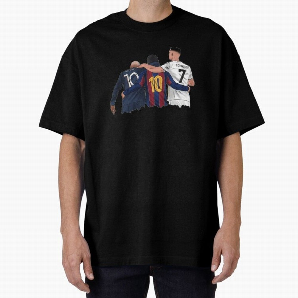 Football Messi, Ronaldo, neymar tshirt Classic T-Shirt Show Love for Legendary Goals in Match Day Hype around FIFA World Cup 2026 Group Stage, Haaland, Brazil, Portugal and Argentina, Football Passion, Legendary Performances, Festival Vibes and