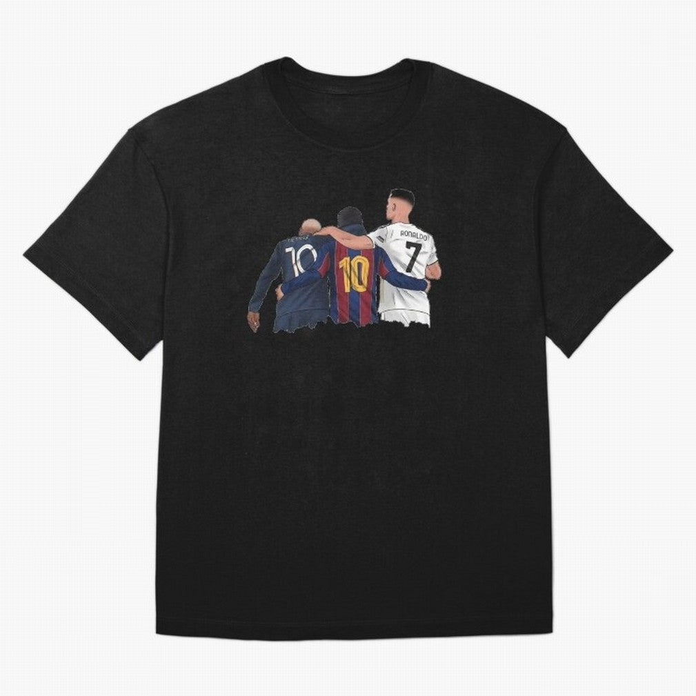 Football Messi, Ronaldo, neymar tshirt Classic T-Shirt Show Love for Legendary Goals in Match Day Hype around FIFA World Cup 2026 Group Stage, Haaland, Brazil, Portugal and Argentina, Football Passion, Legendary Performances, Festival Vibes and