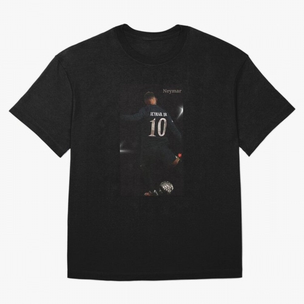 Neymar black version Oversized T-Shirt Wear the Spirit of FIFA World Cup 2026 Spirit, Highlighting England and Germany, CR7, Supporter Pride, Iconic Celebrations, Legendary Names and Global Match Day Energy; Ideal for Football Dads, Football Moms,
