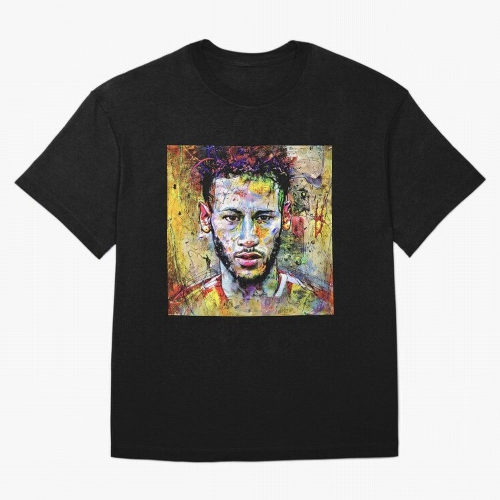 Impression on Neymar Classic T-Shirt Back Your Heroes with Match Day Hype around FIFA World Cup 2026 USA Canada Mexico, CR7 and Messi, Spain and Netherlands, Football Festival Excitement, Trophy Ambitions, Country Rivalries and Star Player Buzz;