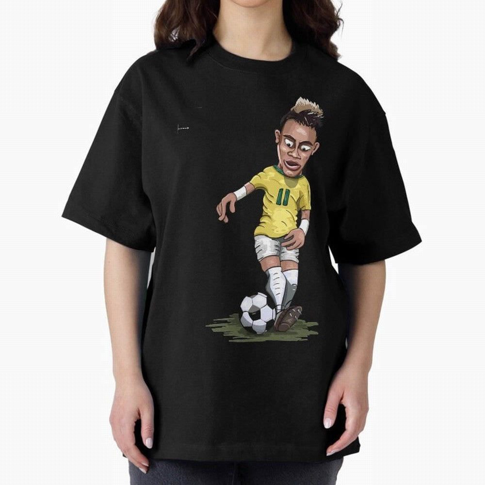FOOTBALL ARTIST NEYMAR Brasil Essential T-Shirt Celebrate Golden Goal Energy in the FIFA World Cup 2026 Group Stage Journey through Haaland Highlights, Portugal Pride, Soccer Culture, Superstar Moments, National Team Dreams and Competitive Fire;