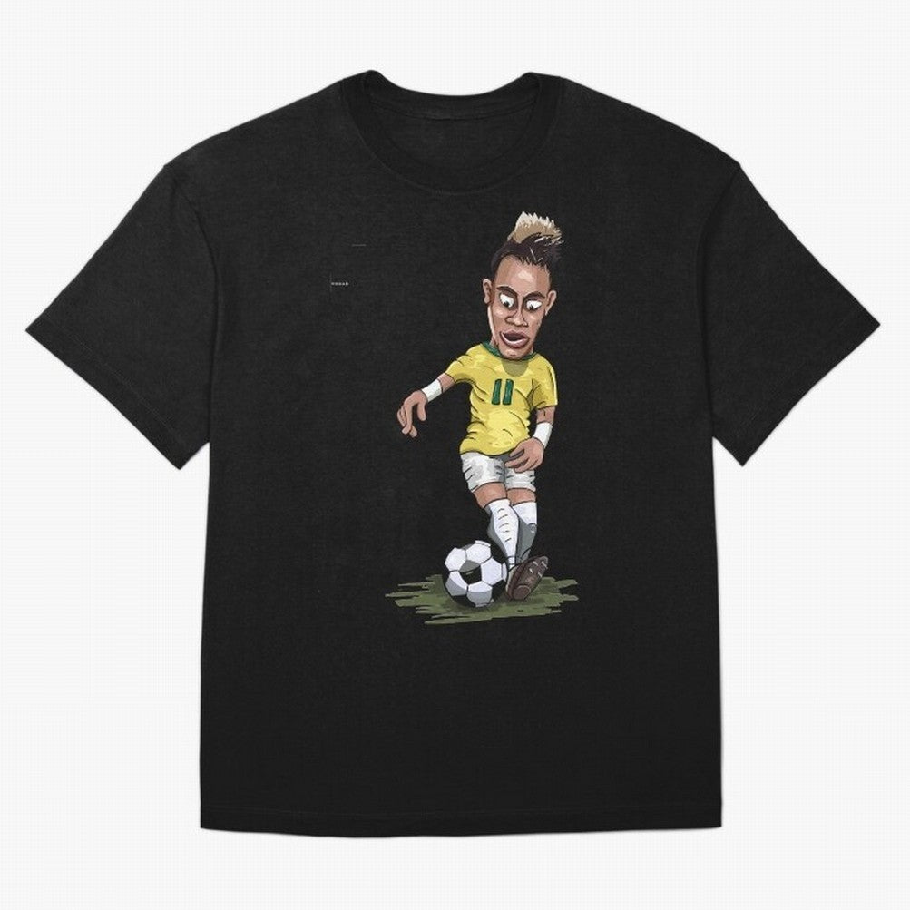 FOOTBALL ARTIST NEYMAR Brasil Essential T-Shirt Celebrate Golden Goal Energy in the FIFA World Cup 2026 Group Stage Journey through Haaland Highlights, Portugal Pride, Soccer Culture, Superstar Moments, National Team Dreams and Competitive Fire;