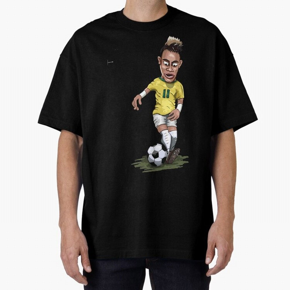 FOOTBALL ARTIST NEYMAR Brasil Essential T-Shirt Celebrate Golden Goal Energy in the FIFA World Cup 2026 Group Stage Journey through Haaland Highlights, Portugal Pride, Soccer Culture, Superstar Moments, National Team Dreams and Competitive Fire;
