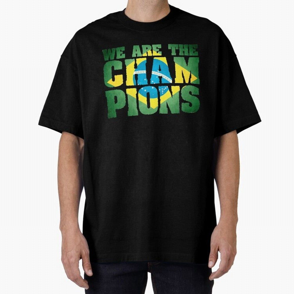 Champion Brazil Classic T-Shirt Live the Energy of FIFA World Cup 2026 Spirit, Capturing Argentina, France and Brazil, Neymar, Retro Football Energy, Iconic Rivalries, Trophy Chase Drama and Stadium Atmosphere; Perfect for People Who Love