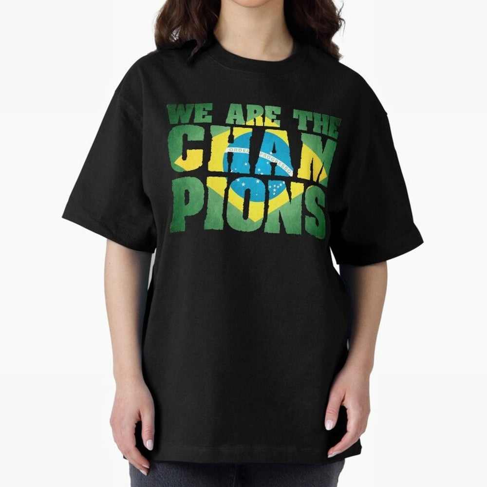 Champion Brazil Classic T-Shirt Live the Energy of FIFA World Cup 2026 Spirit, Capturing Argentina, France and Brazil, Neymar, Retro Football Energy, Iconic Rivalries, Trophy Chase Drama and Stadium Atmosphere; Perfect for People Who Love