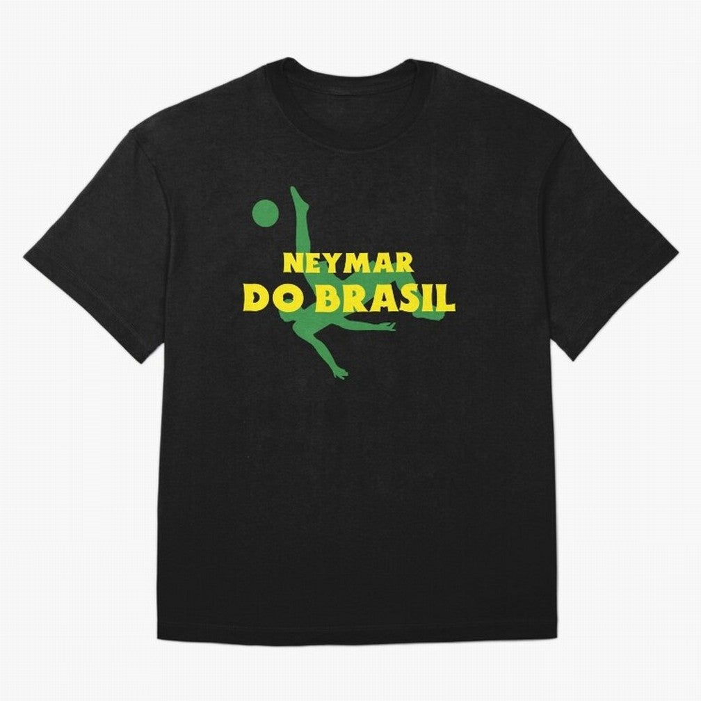 Neymar Do Brazil. Classic T-Shirt Bring Bold Fan Energy to Match Day Hype around FIFA World Cup 2026, Messi, Netherlands, Football Festival Excitement, Trophy Ambitions, Country Rivalries and Star Player Buzz; Great for Supporters Who Love
