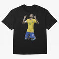 neymar brazil celebration Classic T-Shirt Make Every Kick Count in the FIFA World Cup 2026 Group Stage Journey through CR7 Highlights, England and Germany Pride, Global Supporter Spirit, Legendary Goals, National Colors and Tournament Celebration;