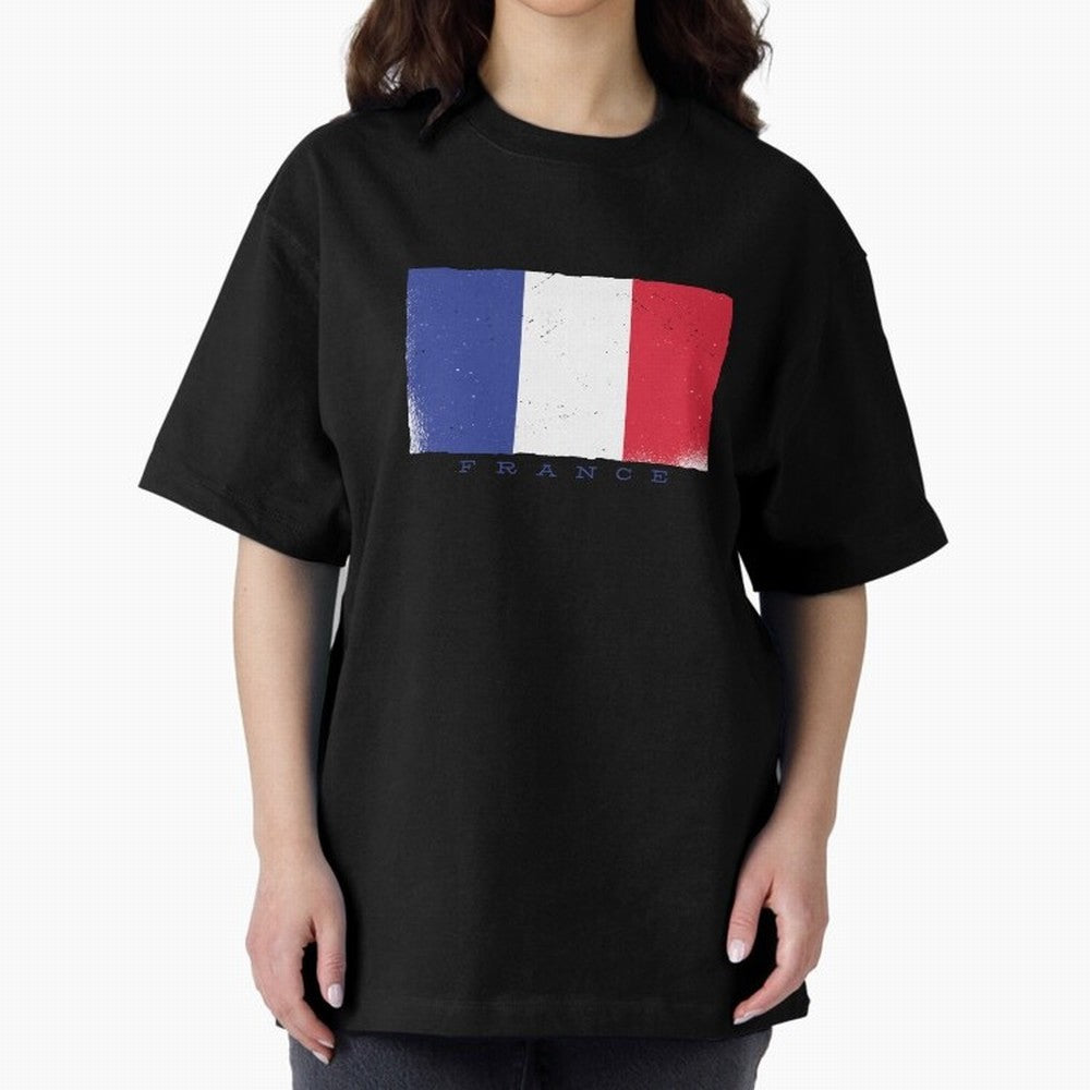 France Flag Design Classic T-Shirt Turn Football Passion into FIFA World Cup 2026 USA Canada Mexico with Mbappe and Neymar, France and Portugal Energy, Champion Mindset, Group Stage Buzz, Knockout Tension and Passionate Fan Culture; Ideal for