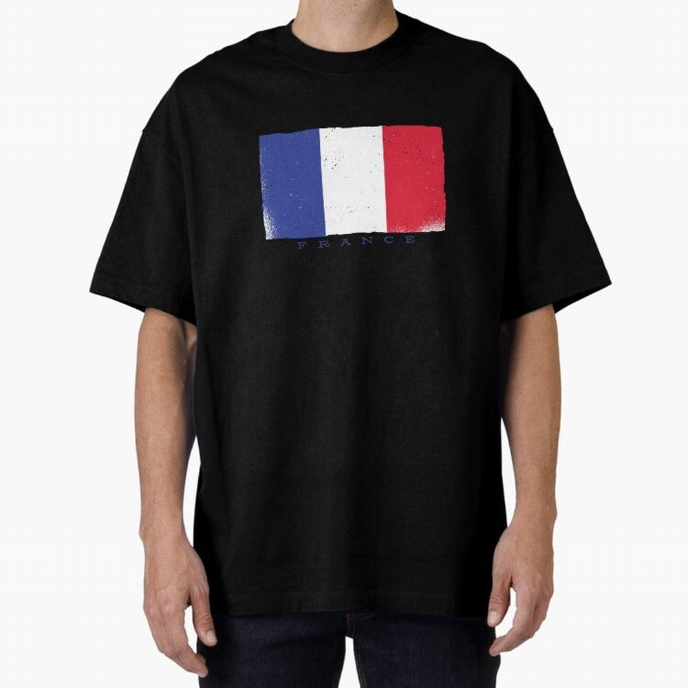 France Flag Design Classic T-Shirt Turn Football Passion into FIFA World Cup 2026 USA Canada Mexico with Mbappe and Neymar, France and Portugal Energy, Champion Mindset, Group Stage Buzz, Knockout Tension and Passionate Fan Culture; Ideal for