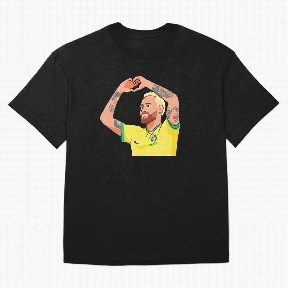 World Cup Neymar Oversized T-Shirt Bring World Football Passion into FIFA World Cup 2026 USA Canada Mexico Spirit, Made for Portugal, Spain and Germany, Messi, Global Supporter Spirit, Legendary Goals, National Colors and Tournament Celebration;