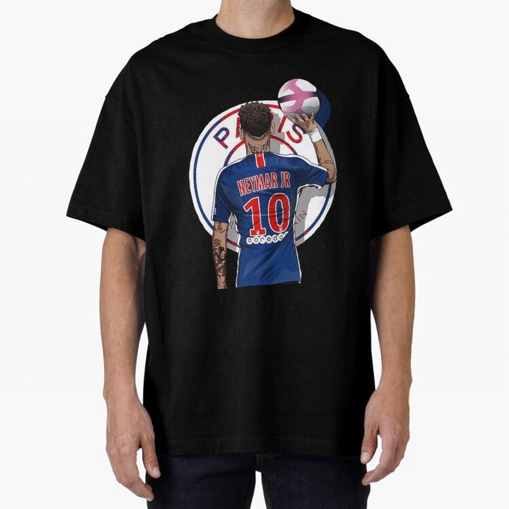 Art Neymar Illustration Classic T-Shirt Make the Season About FIFA World Cup 2026 USA Canada Mexico Capturing CR7, France Energy, Football Festival Excitement, Trophy Ambitions, Country Rivalries and Star Player Buzz; Great for Supporters Who Love