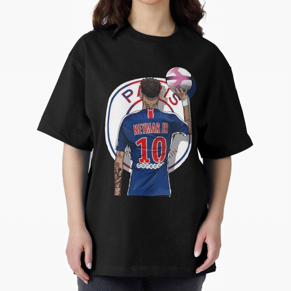 Art Neymar Illustration Classic T-Shirt Make the Season About FIFA World Cup 2026 USA Canada Mexico Capturing CR7, France Energy, Football Festival Excitement, Trophy Ambitions, Country Rivalries and Star Player Buzz; Great for Supporters Who Love