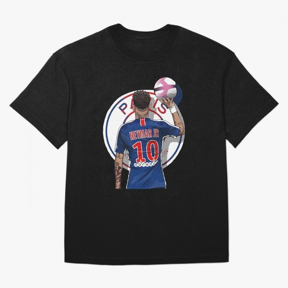 Art Neymar Illustration Classic T-Shirt Make the Season About FIFA World Cup 2026 USA Canada Mexico Capturing CR7, France Energy, Football Festival Excitement, Trophy Ambitions, Country Rivalries and Star Player Buzz; Great for Supporters Who Love