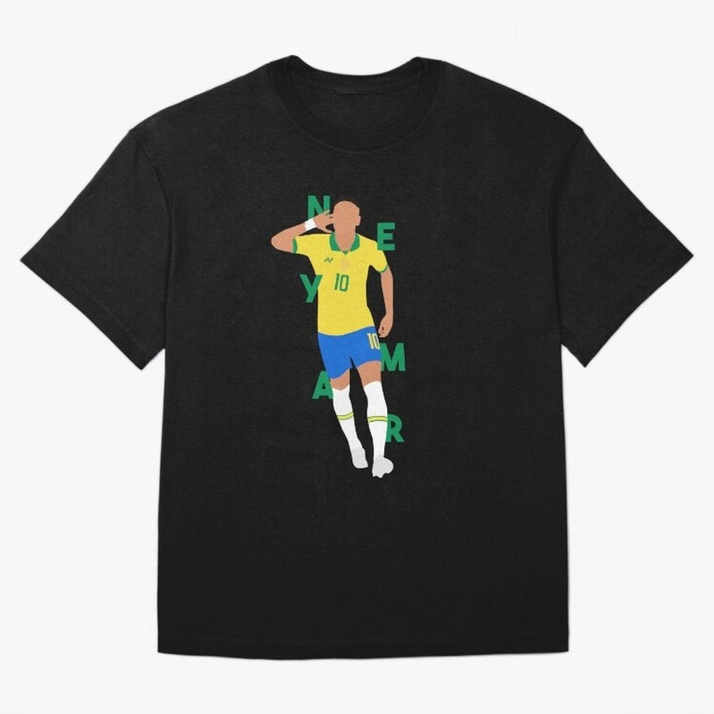 Neymar x Brazil Classic T-Shirt Represent FIFA World Cup 2026 Built around Messi, Neymar and Mbappe, Portugal, Spain and Germany Energy, Match Day Excitement, Supporter Culture, Golden Goals and Global Football Passion; Ideal for Football Dads,