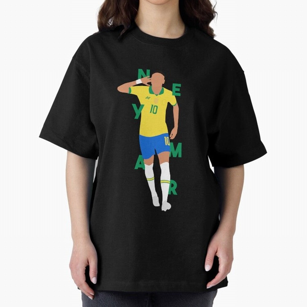 Neymar x Brazil Classic T-Shirt Represent FIFA World Cup 2026 Built around Messi, Neymar and Mbappe, Portugal, Spain and Germany Energy, Match Day Excitement, Supporter Culture, Golden Goals and Global Football Passion; Ideal for Football Dads,