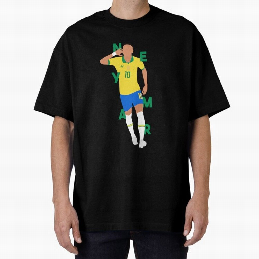 Neymar x Brazil Classic T-Shirt Represent FIFA World Cup 2026 Built around Messi, Neymar and Mbappe, Portugal, Spain and Germany Energy, Match Day Excitement, Supporter Culture, Golden Goals and Global Football Passion; Ideal for Football Dads,