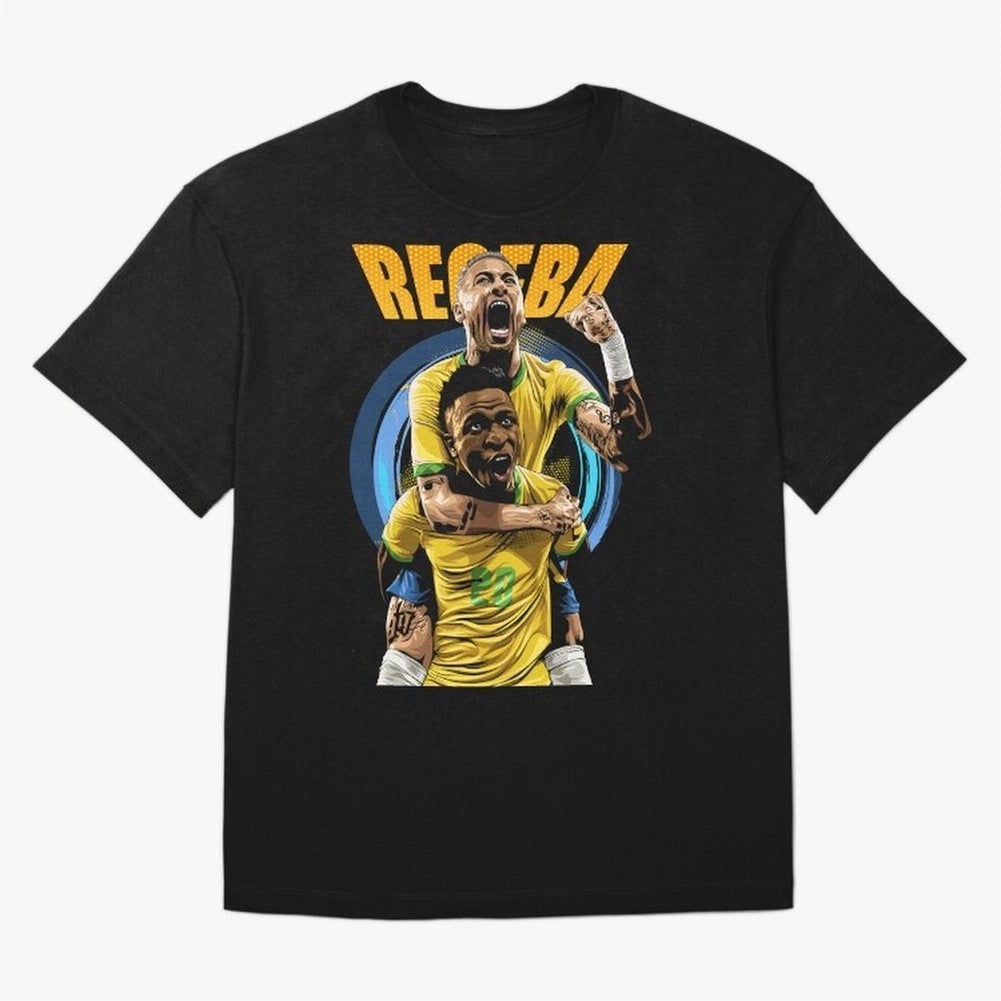 RECEBA Classic T-Shirt Mark FIFA World Cup 2026 Group Stage Featuring Cristiano Ronaldo, Haaland and CR7, Portugal Energy, Game Day Rituals, Football Legends, Country Pride and the Road to the Final; Perfect for People Who Love Argentina, Brazil,