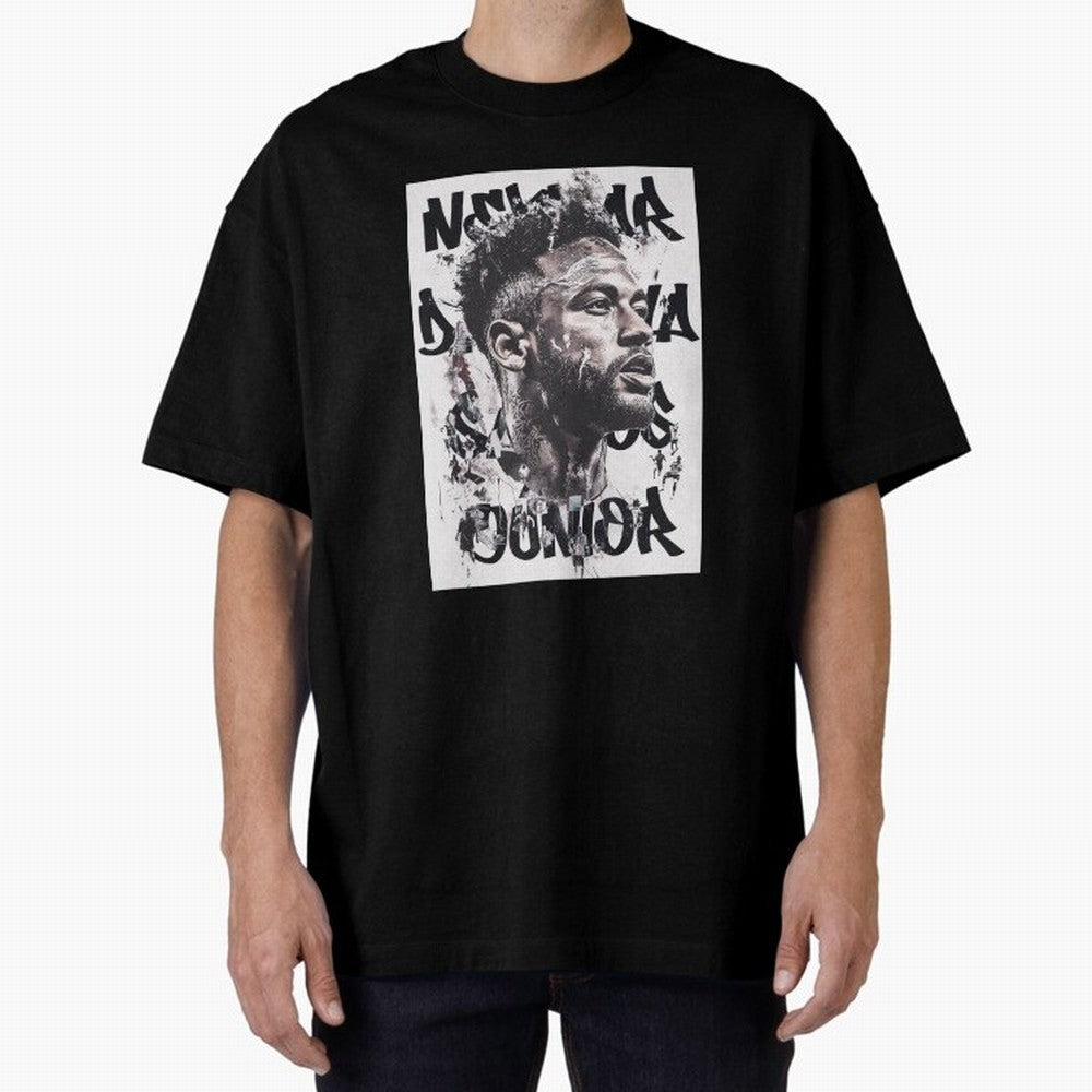 Potrait artistic collage of Neymar Classic T-Shirt Cheer through Every Moment of Match Day Hype around FIFA World Cup 2026, Mbappe, England, Goal Celebration Energy, Supporter Heritage, Football Icons and Worldwide Tournament Joy; Made for