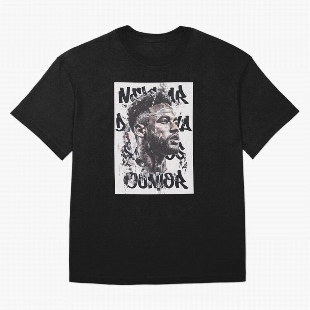 Potrait artistic collage of Neymar Classic T-Shirt Cheer through Every Moment of Match Day Hype around FIFA World Cup 2026, Mbappe, England, Goal Celebration Energy, Supporter Heritage, Football Icons and Worldwide Tournament Joy; Made for