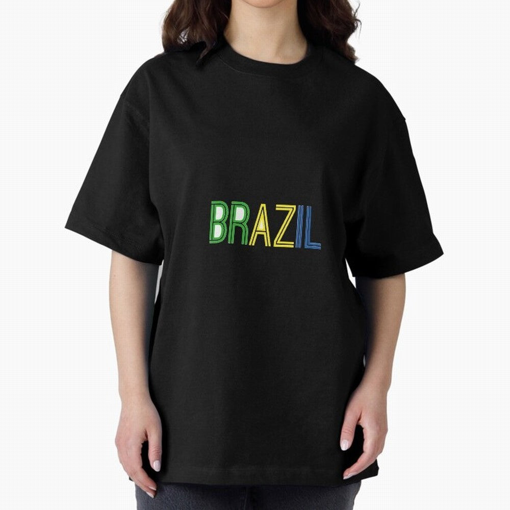 Simple Brazil Sticker Classic T-Shirt Celebrate FIFA World Cup 2026 Group Stage Spirit, Celebrating Portugal, CR7 and Messi, Supporter Pride, Iconic Celebrations, Legendary Names and Global Match Day Energy; Ideal for Football Dads, Football Moms,