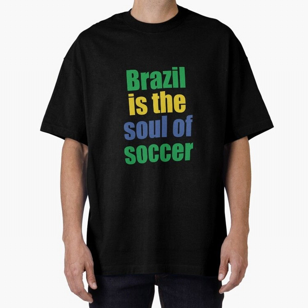 brasil Classic T-Shirt Wear the Spirit of FIFA World Cup 2026 Driven by Messi and Cristiano Ronaldo, England, France and Netherlands Energy, Football History, Final Match Energy, Crowd Noise and Once in a Lifetime Moments; Ideal for Football Dads,