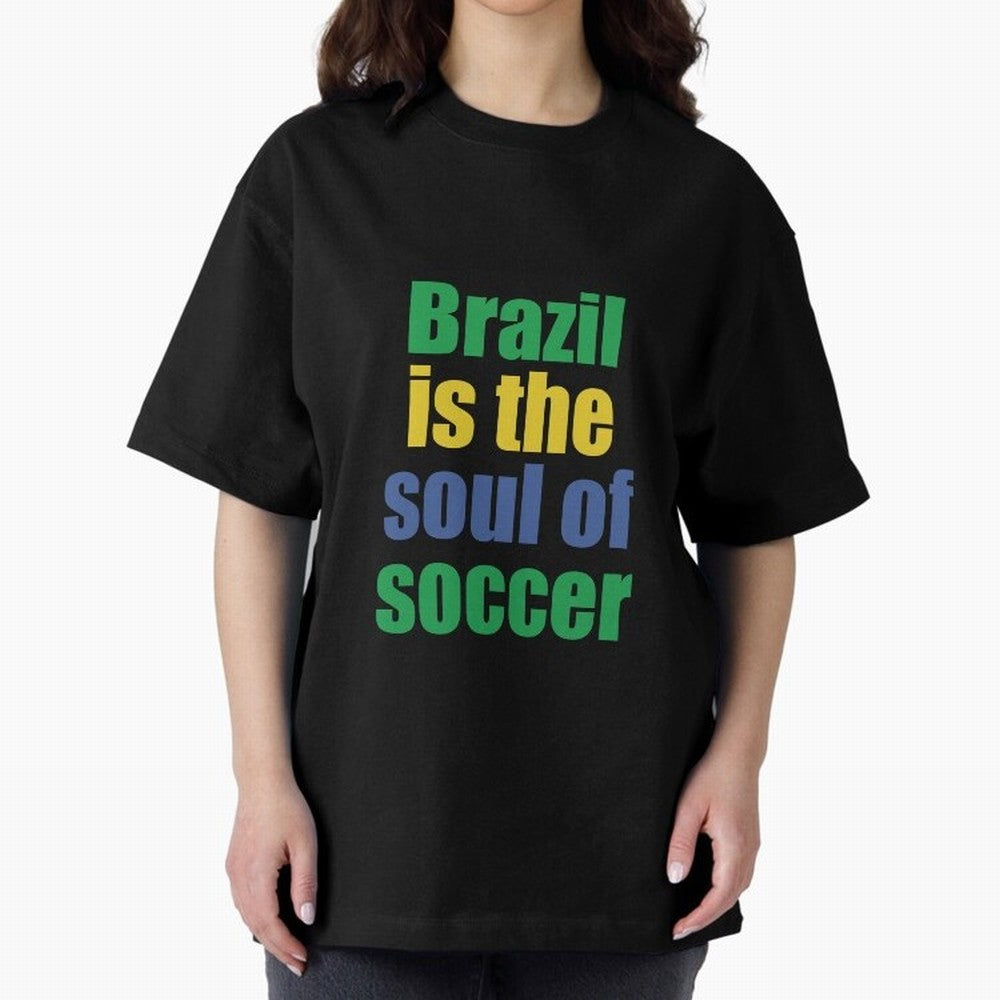 brasil Classic T-Shirt Wear the Spirit of FIFA World Cup 2026 Driven by Messi and Cristiano Ronaldo, England, France and Netherlands Energy, Football History, Final Match Energy, Crowd Noise and Once in a Lifetime Moments; Ideal for Football Dads,