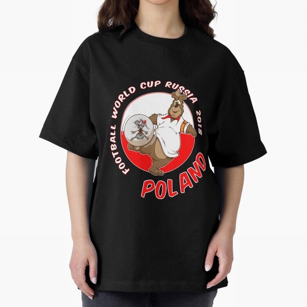 Poland football World Cup Russia 2018 T shirt and merchandise Classic T-Shirt Bring Champion Energy into FIFA World Cup 2026 Group Stage Spirit, Capturing France and Portugal, Messi, Neymar and Mbappe, Sports Nostalgia, International Competition,