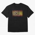 Barcelona city Oversized T-Shirt Bring Stadium Energy to FIFA World Cup 2026 for Fans of Messi, CR7 and Mbappe and England, France and Netherlands, Bringing Goal Celebration Energy, Supporter Heritage, Football Icons and Worldwide Tournament Joy;